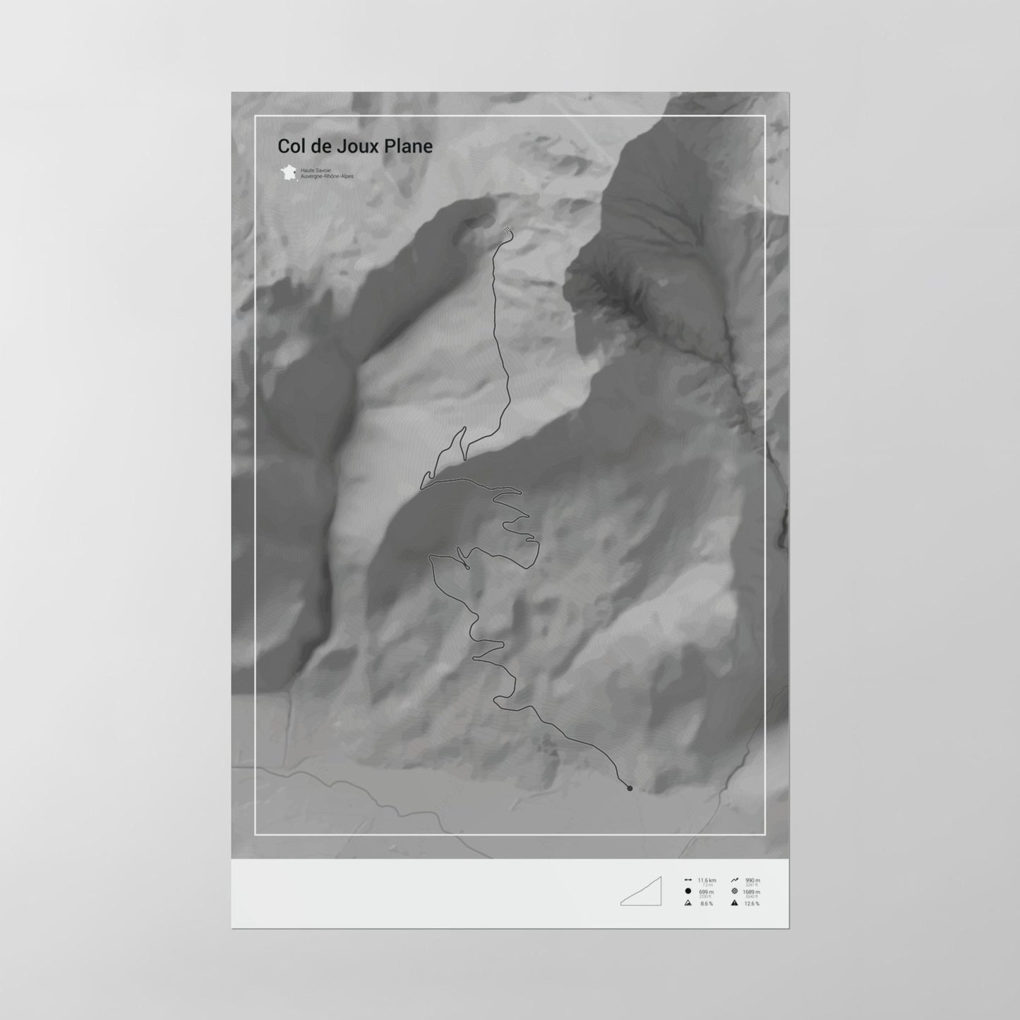 Col de Joux Plane poster