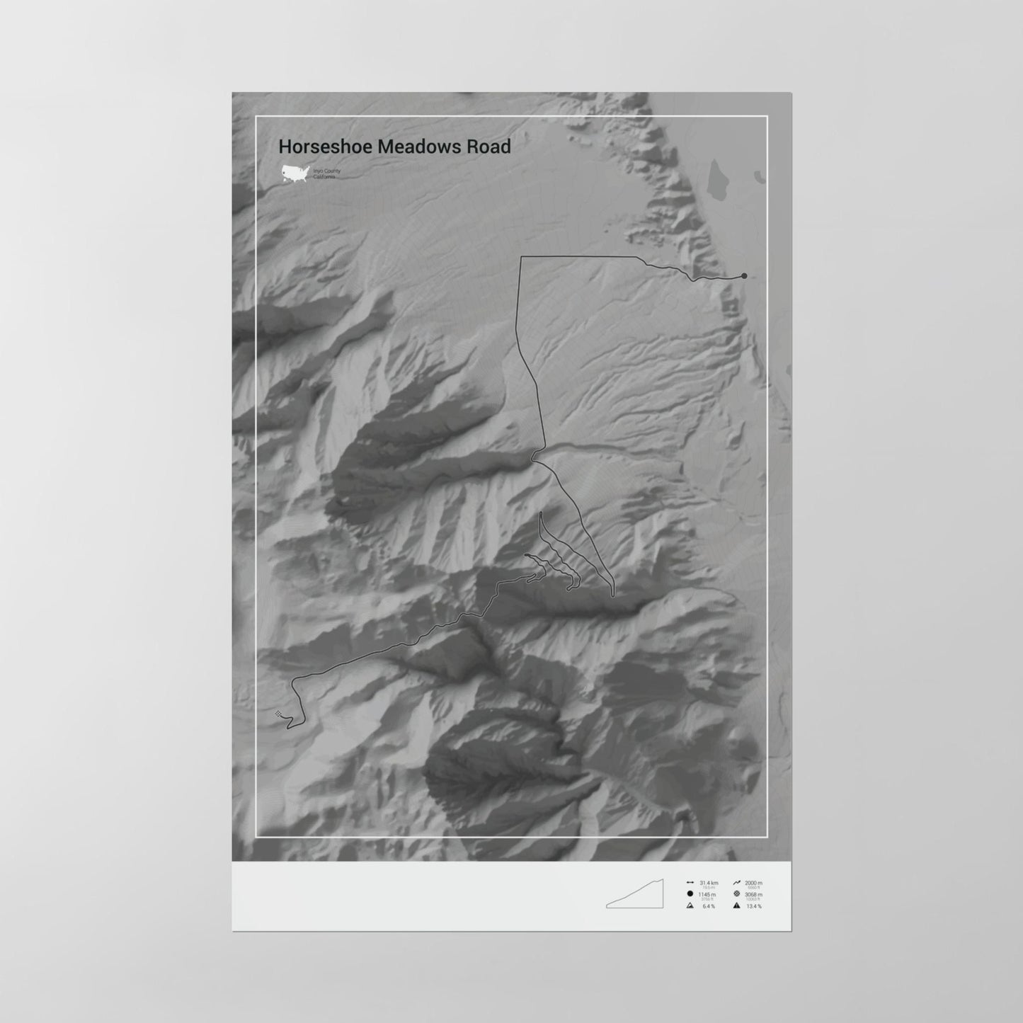 Horseshoe Meadows Road poster