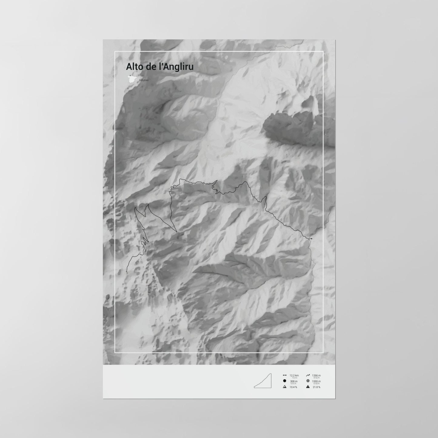 Alto de l'Angliru poster