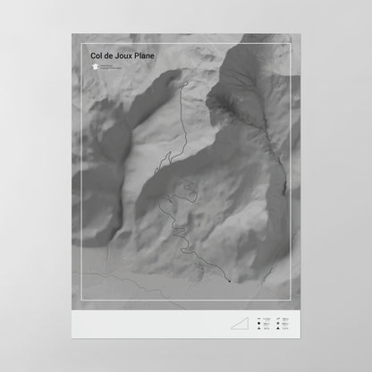 Col de Joux Plane poster