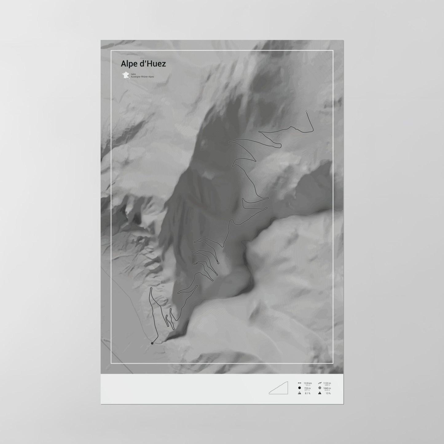 Alpe d'Huez poster