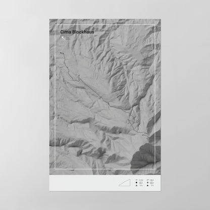 Cima Blockhaus poster