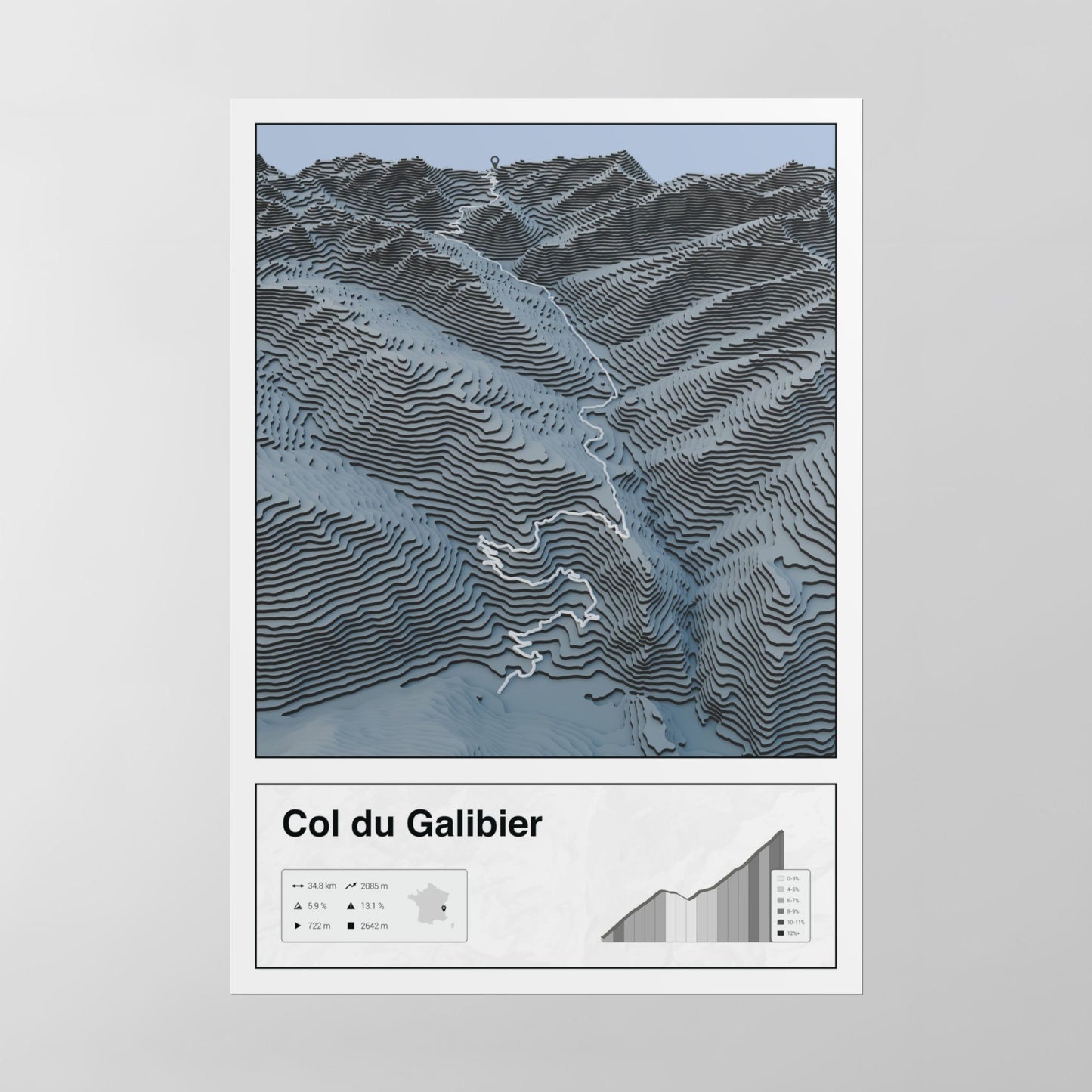Col du Galibier poster
