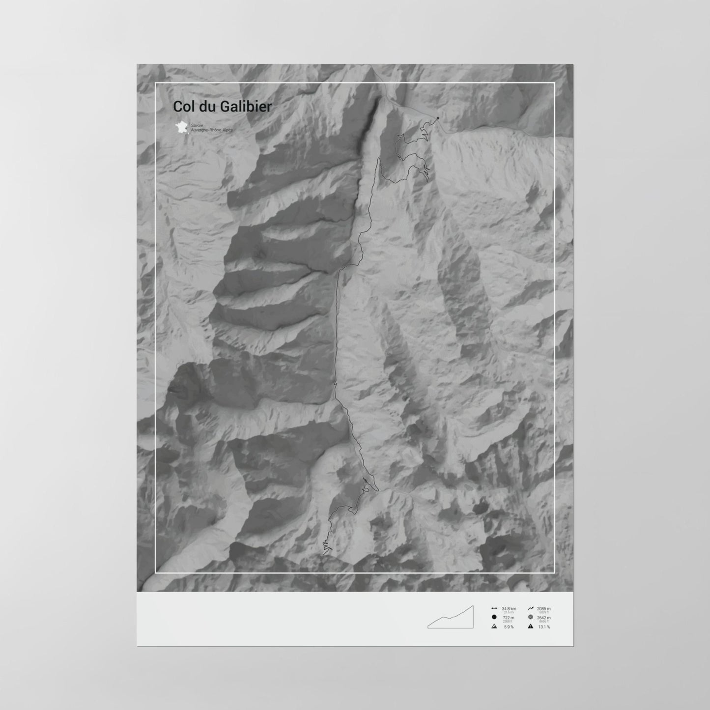 Col du Galibier poster