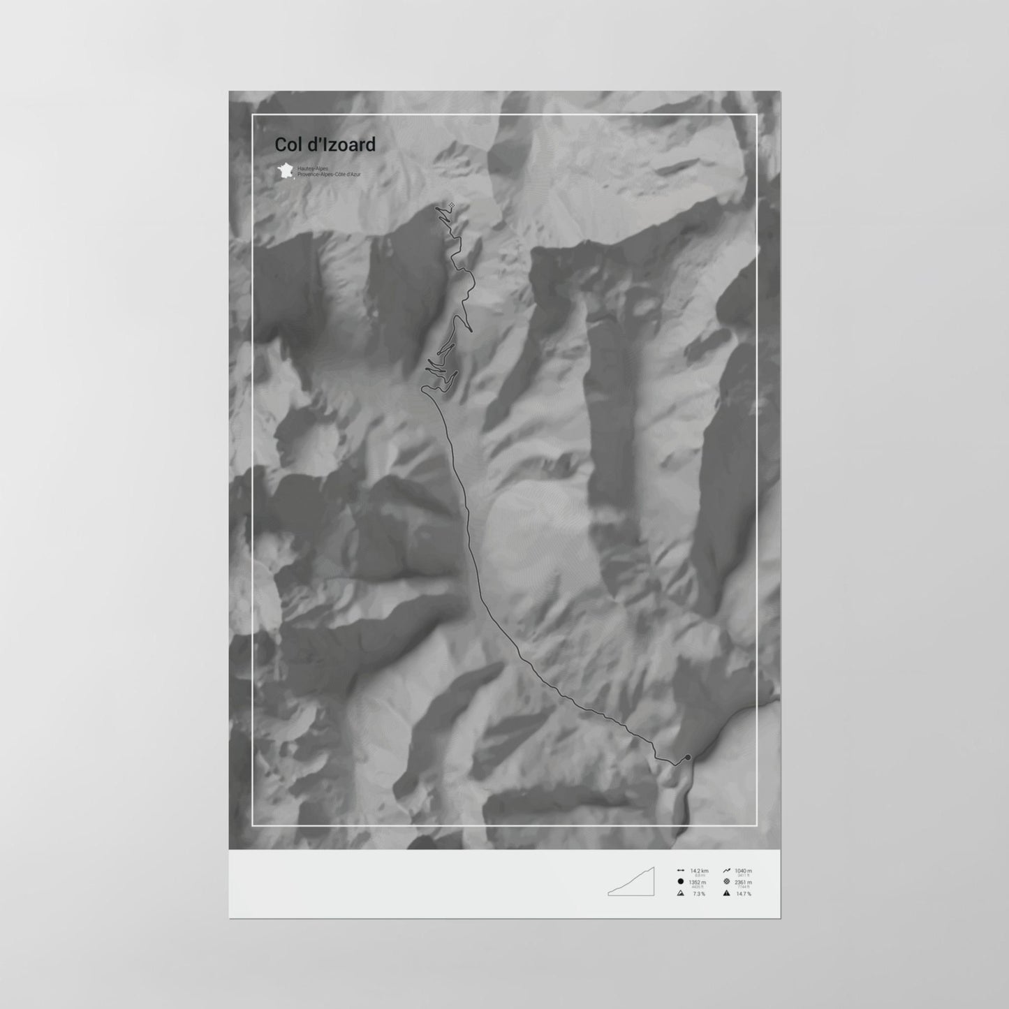 Col d'Izoard poster