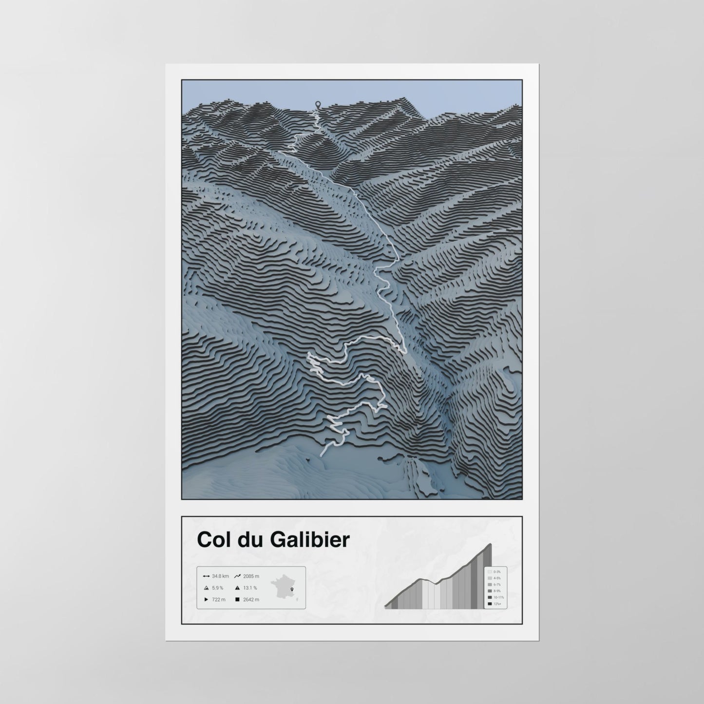 Col du Galibier poster