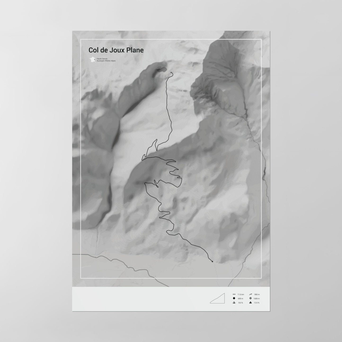 Col de Joux Plane poster