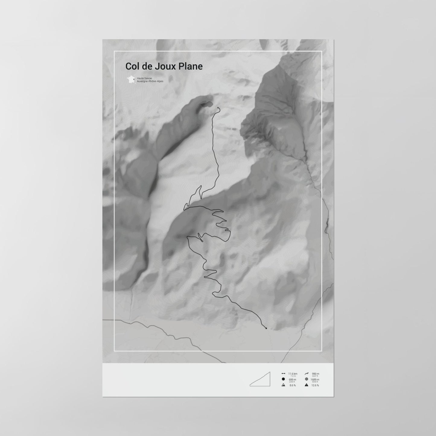 Col de Joux Plane poster