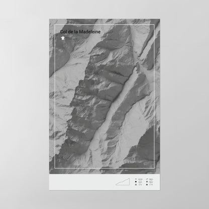 Col de la Madeleine poster