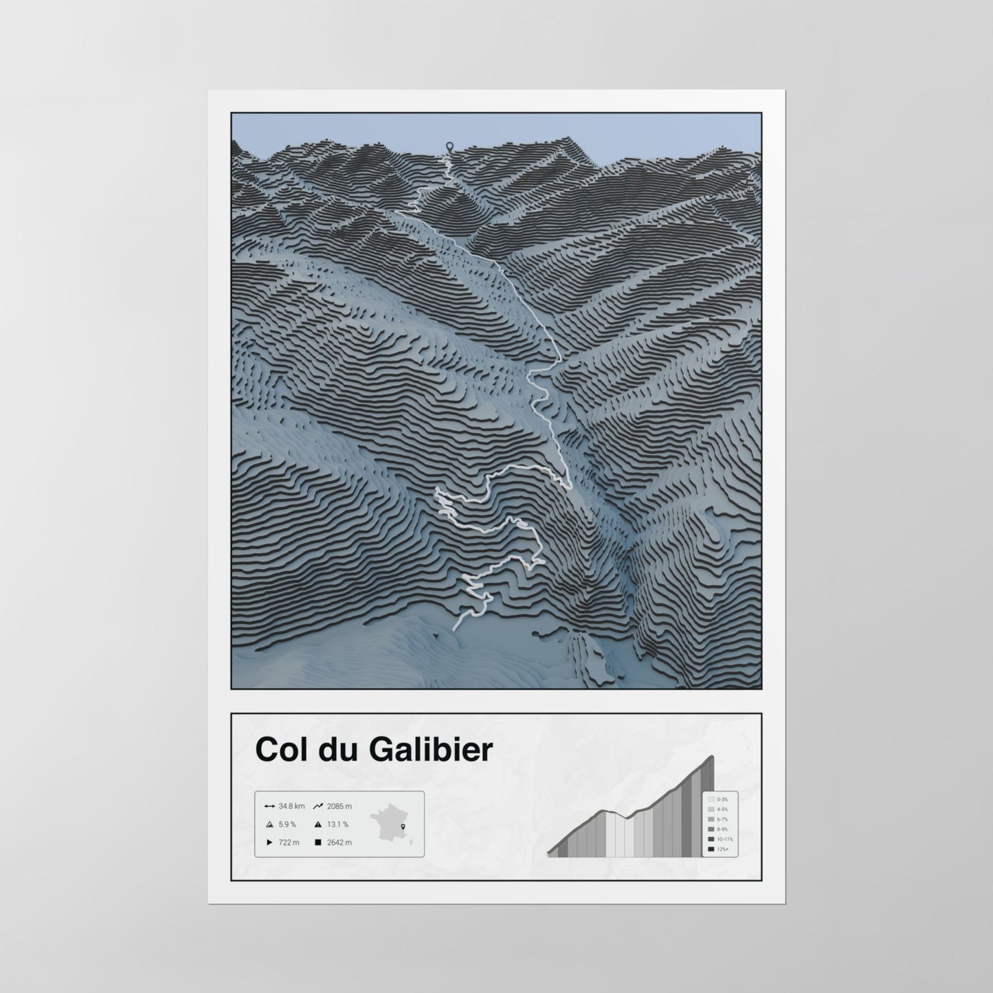 Col du Galibier poster