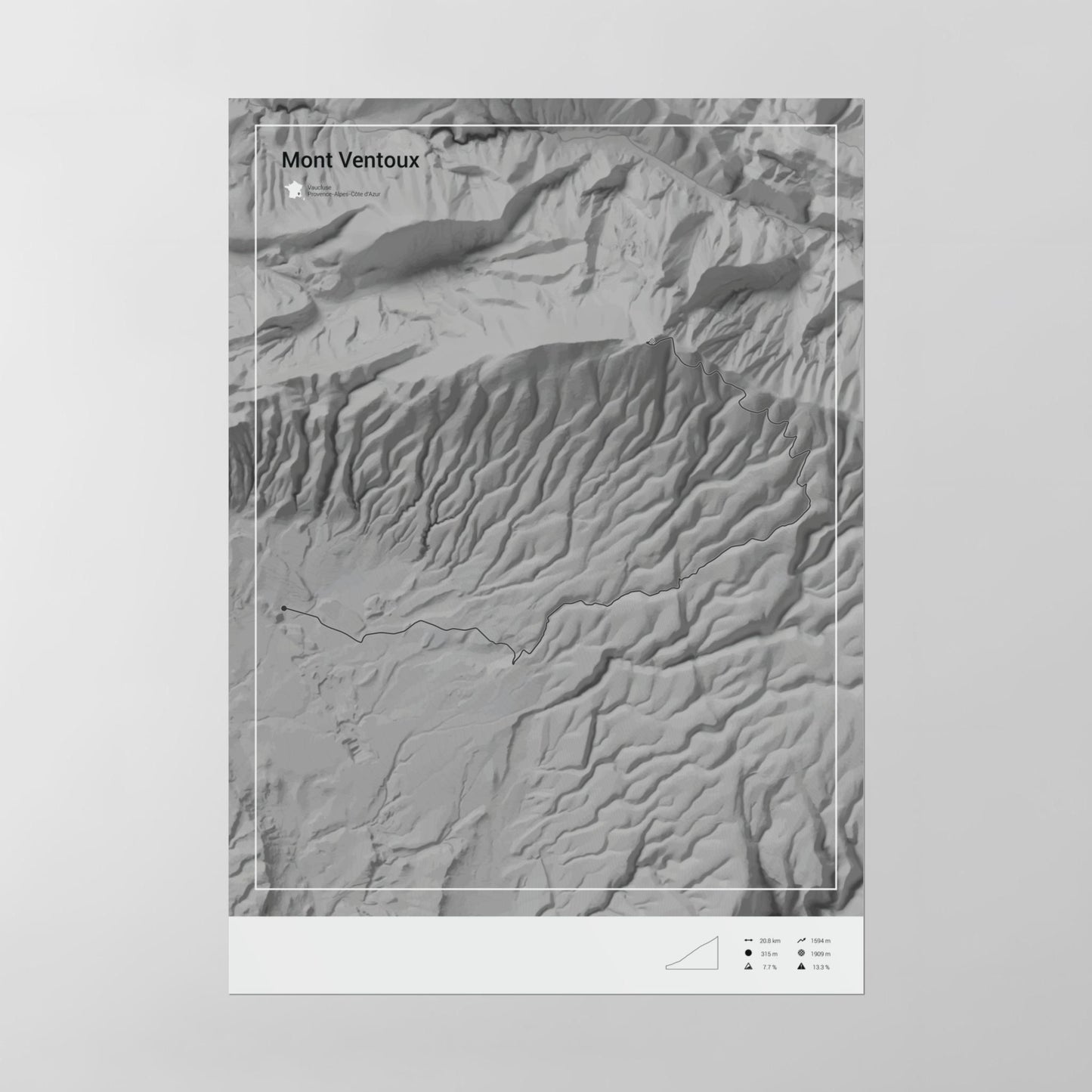Mont Ventoux poster