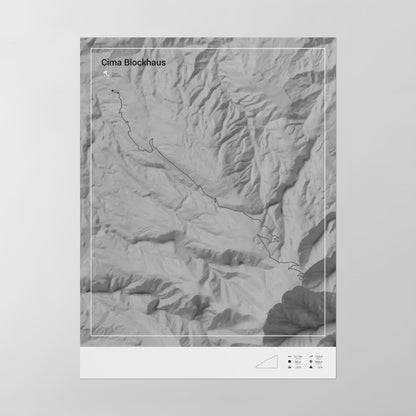 Cima Blockhaus poster