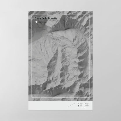Cime de la Bonette poster