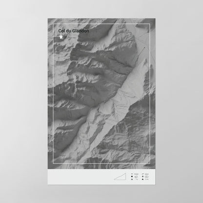 Col du Glandon poster