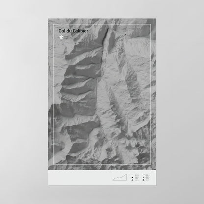 Col du Galibier poster