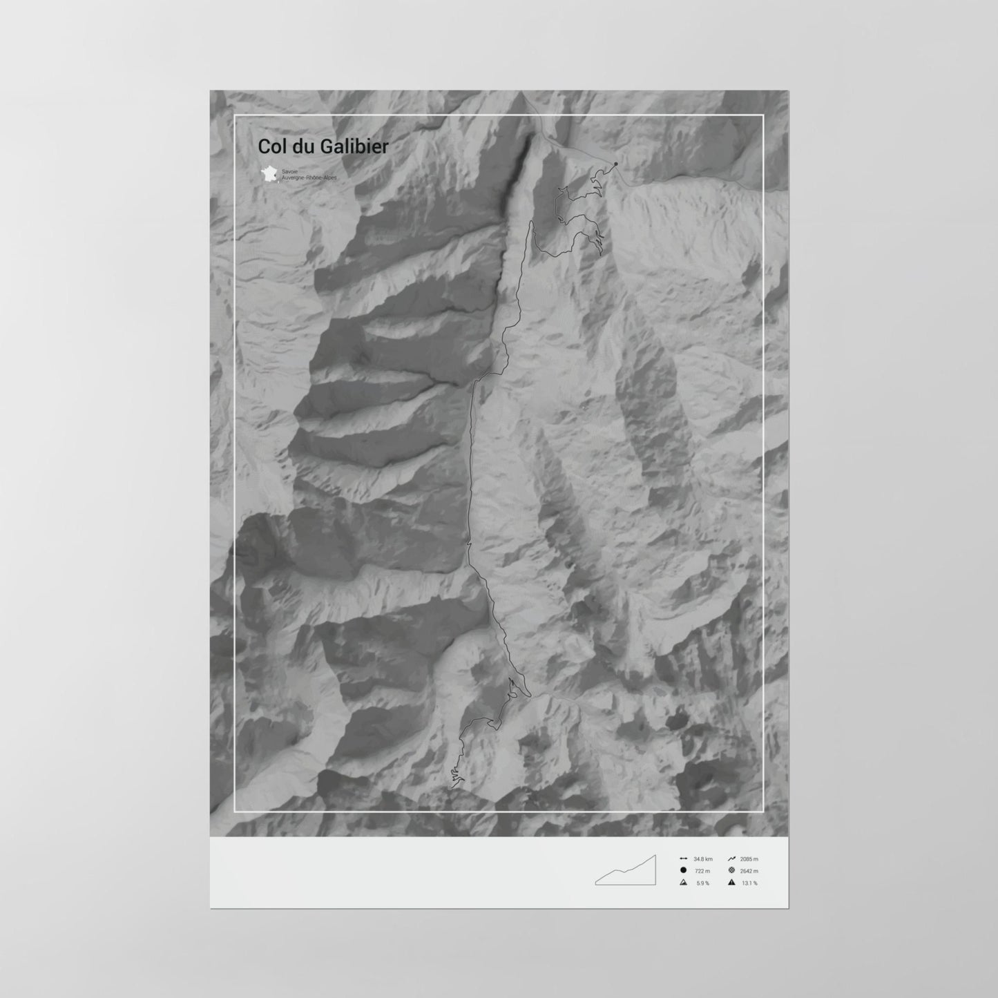 Col du Galibier poster