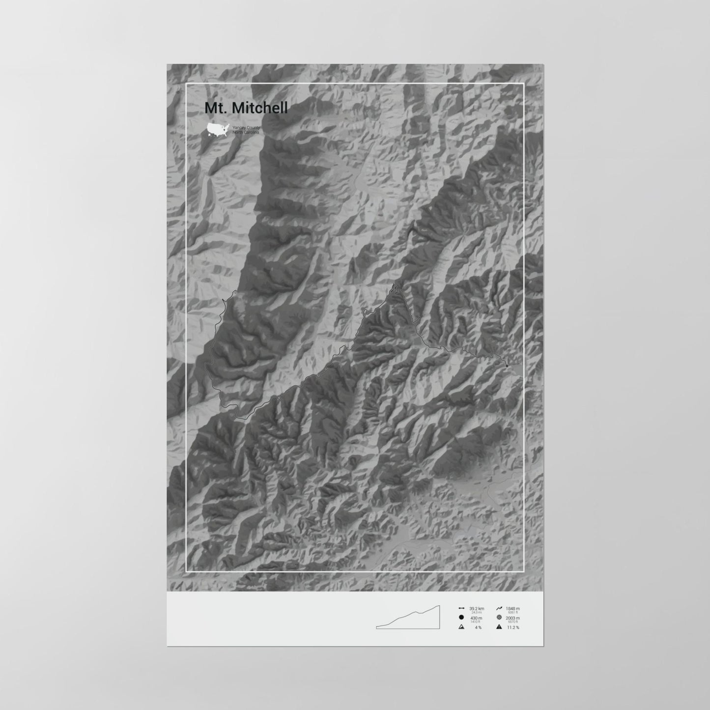 Mt. Mitchell poster