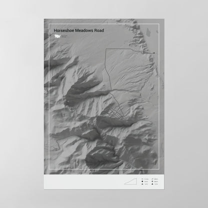 Horseshoe Meadows Road poster