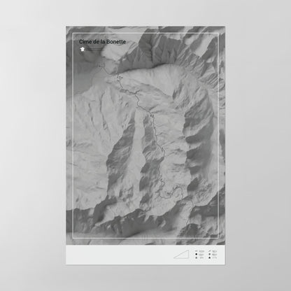 Cime de la Bonette poster