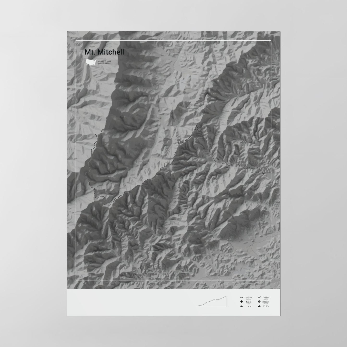 Mt. Mitchell poster