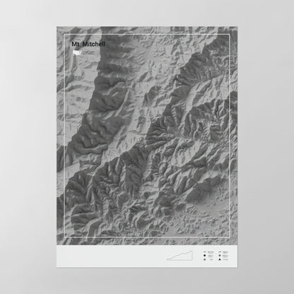 Mt. Mitchell poster
