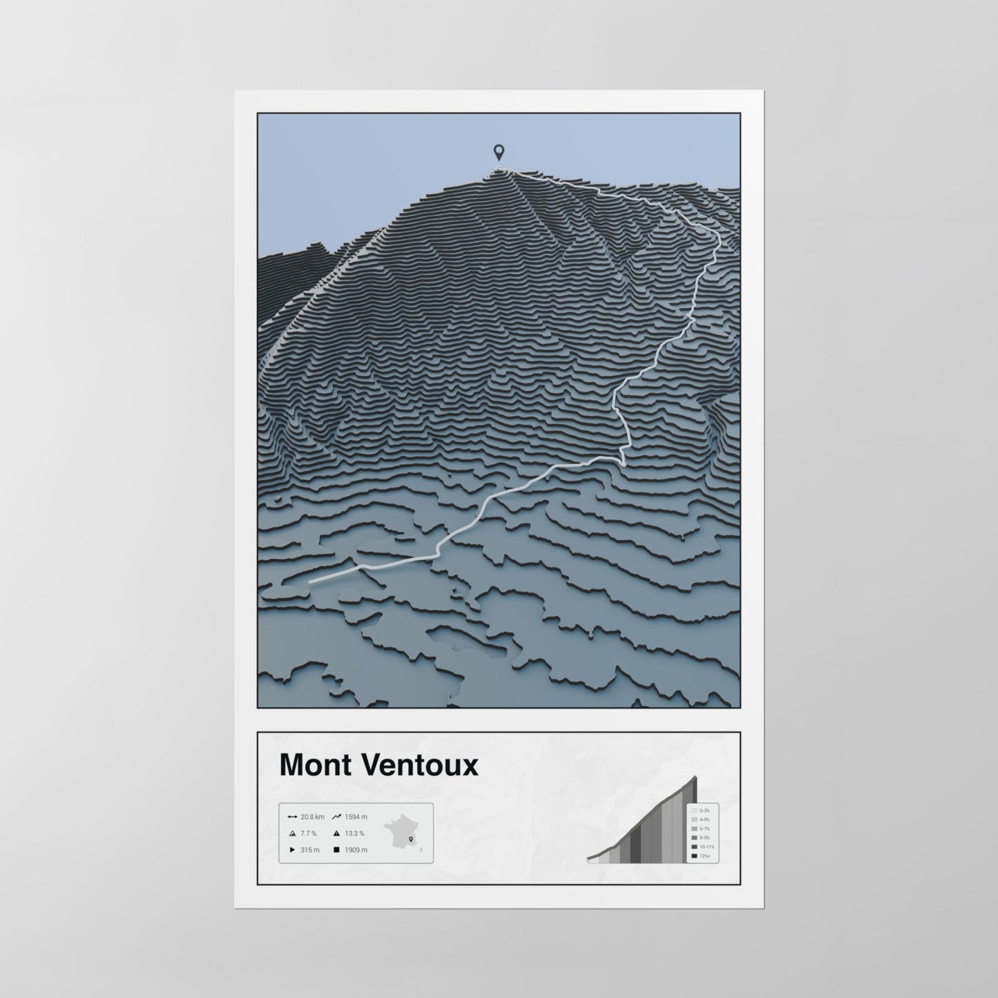 Mont Ventoux poster