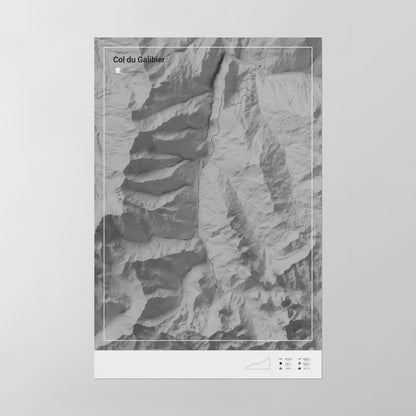 Col du Galibier poster