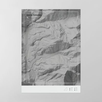 Monte Zoncolan poster