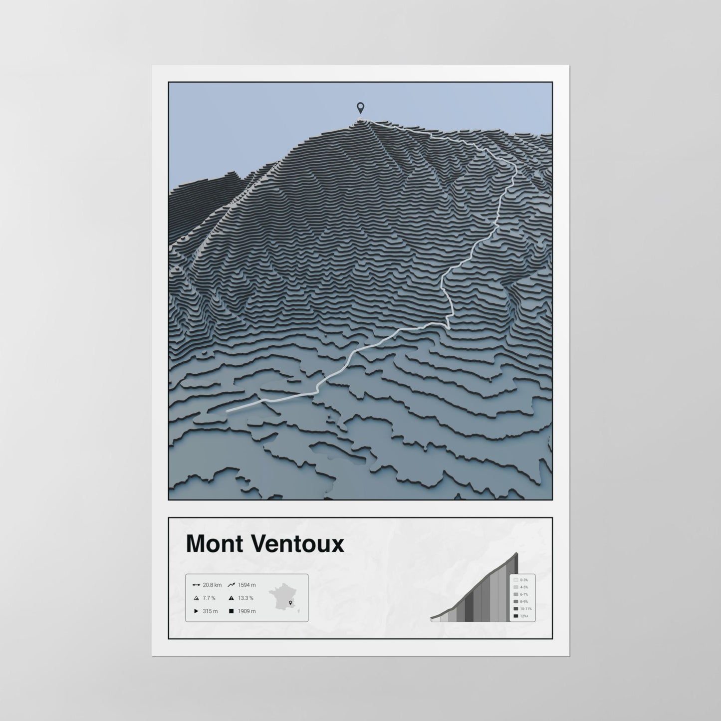 Mont Ventoux poster