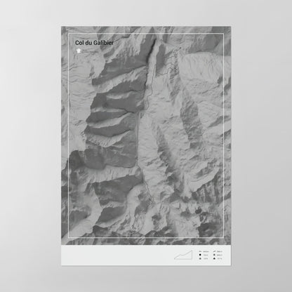 Col du Galibier poster