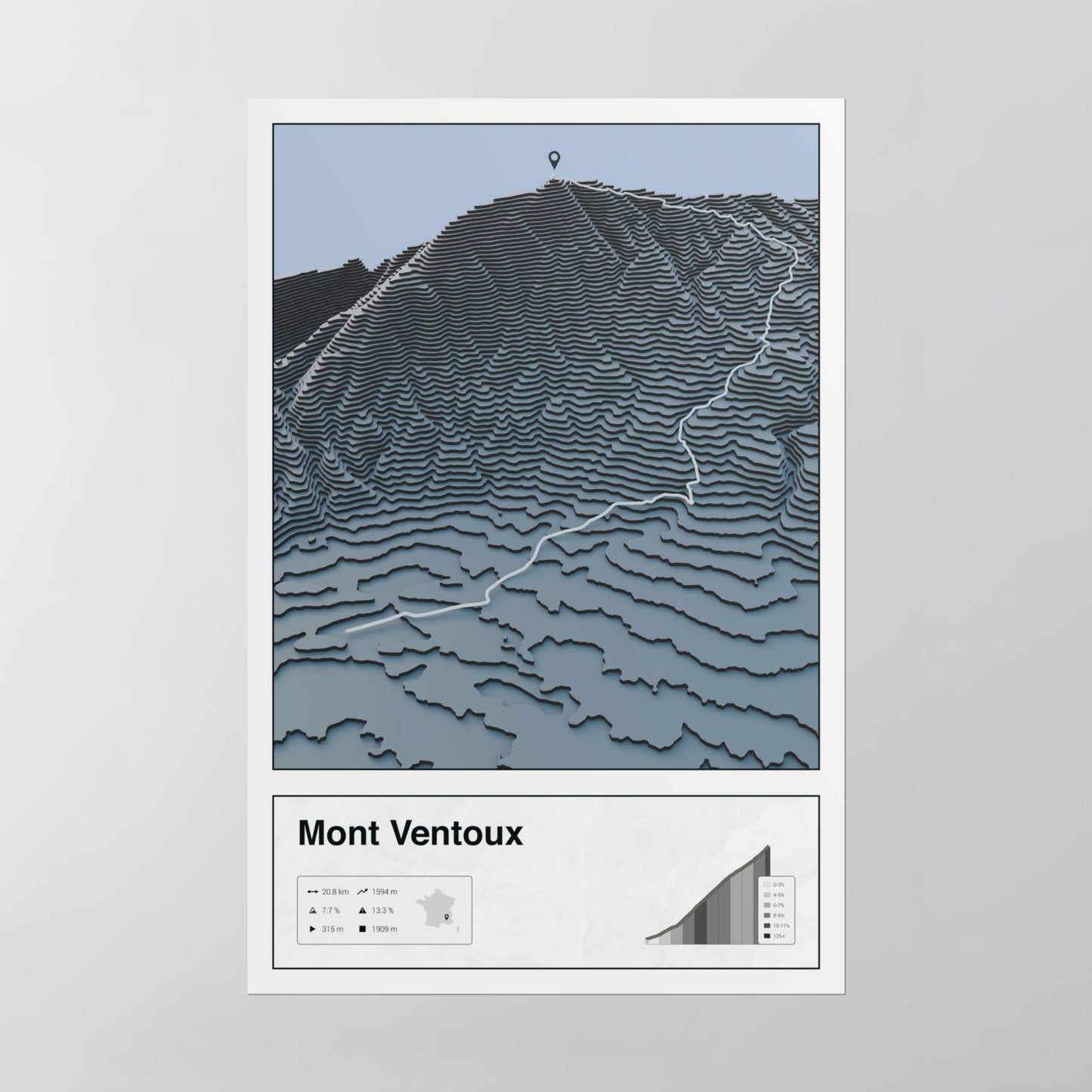 Mont Ventoux poster