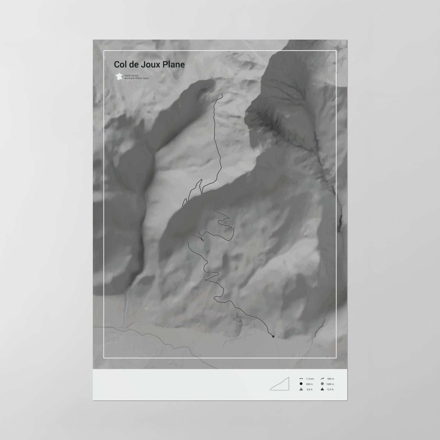 Col de Joux Plane poster