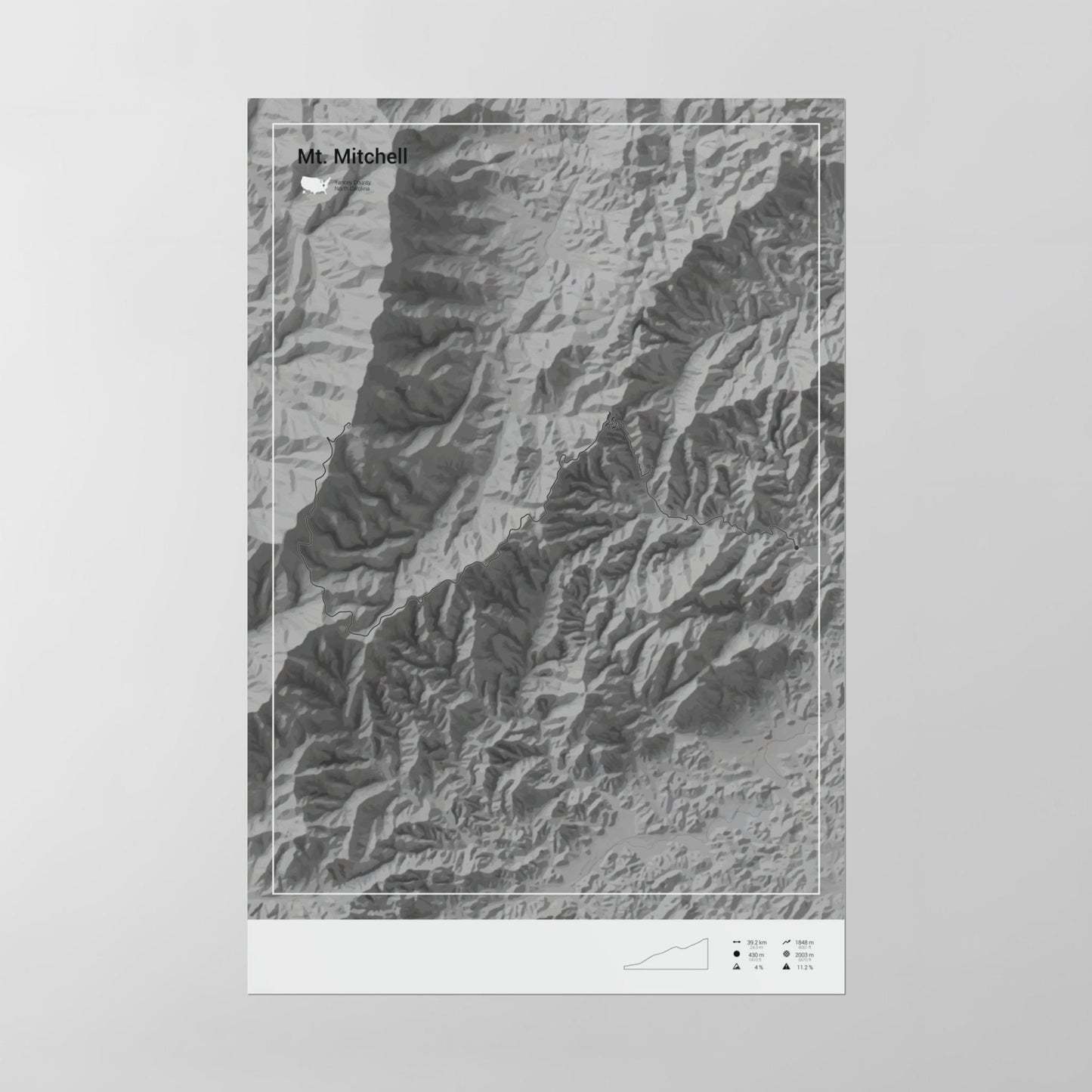 Mt. Mitchell poster