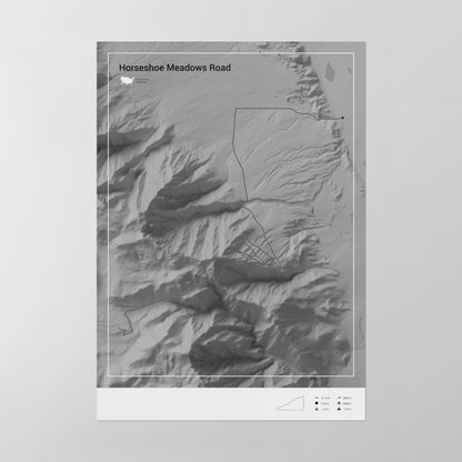 Horseshoe Meadows Road poster