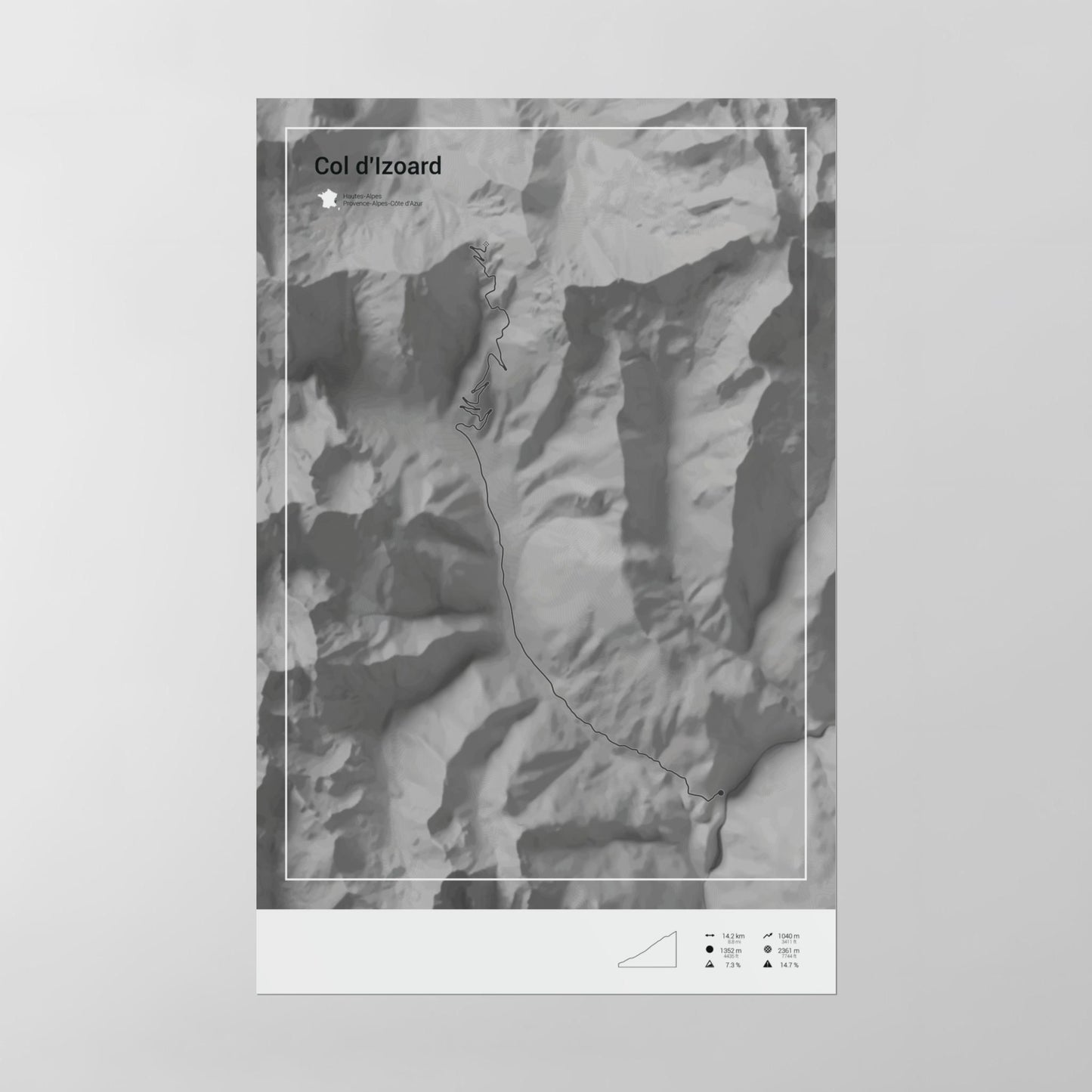 Col d'Izoard poster