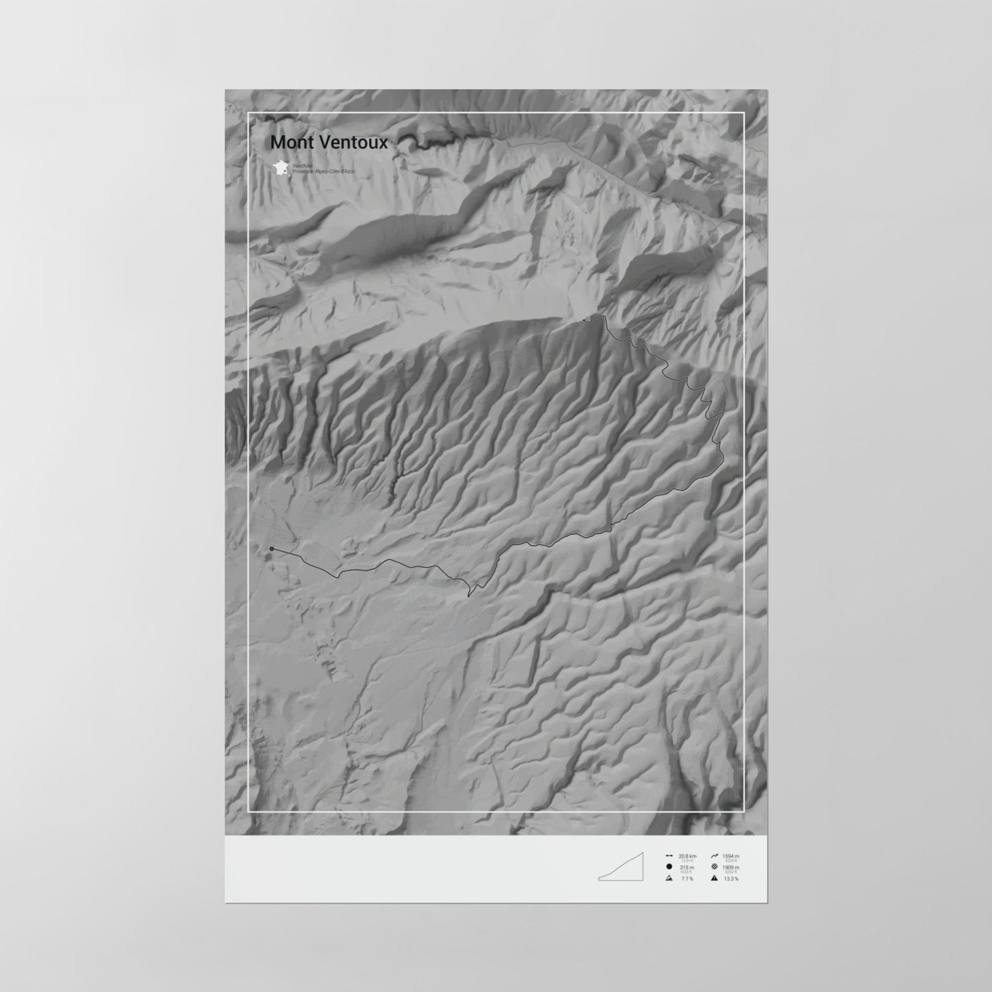Mont Ventoux poster