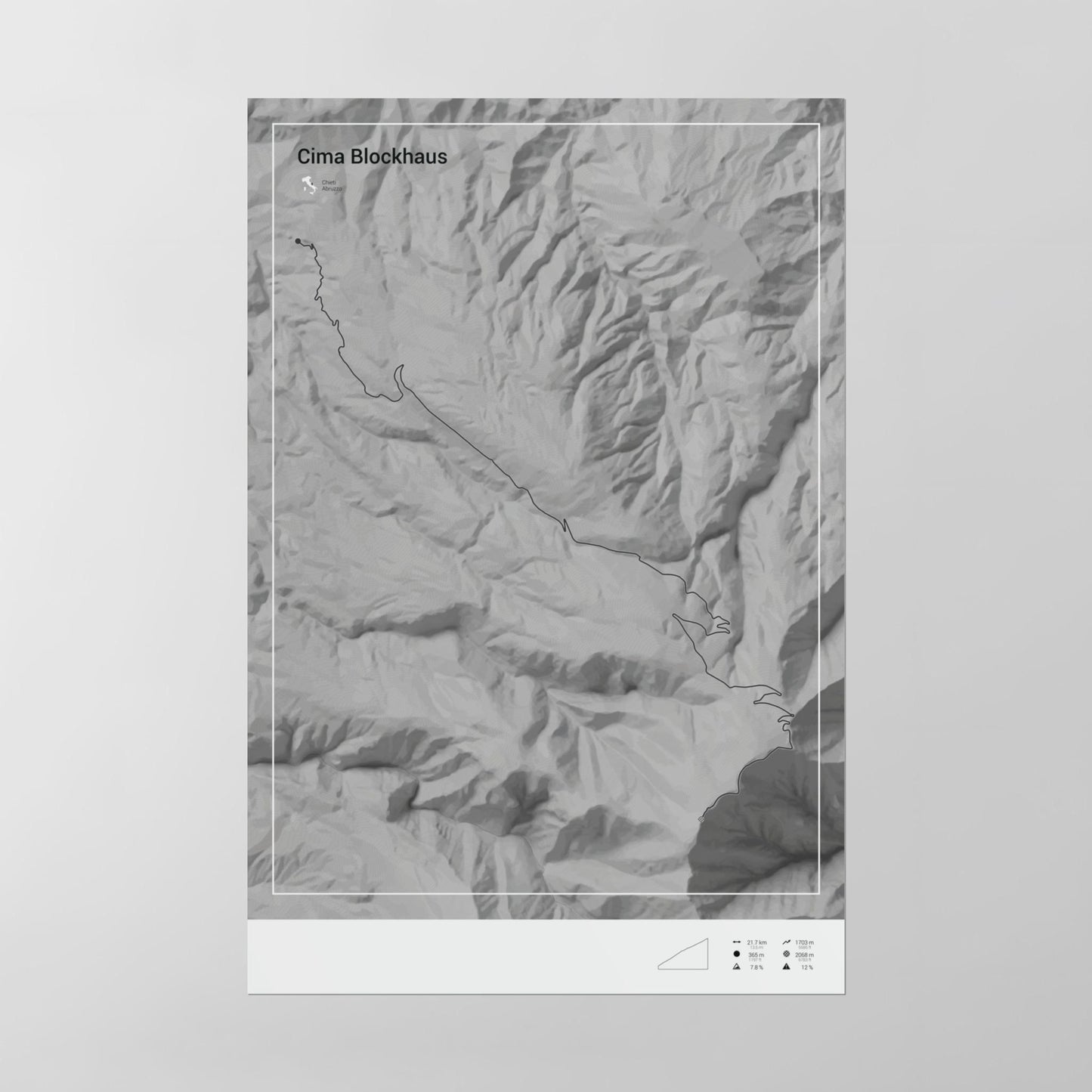 Cima Blockhaus poster