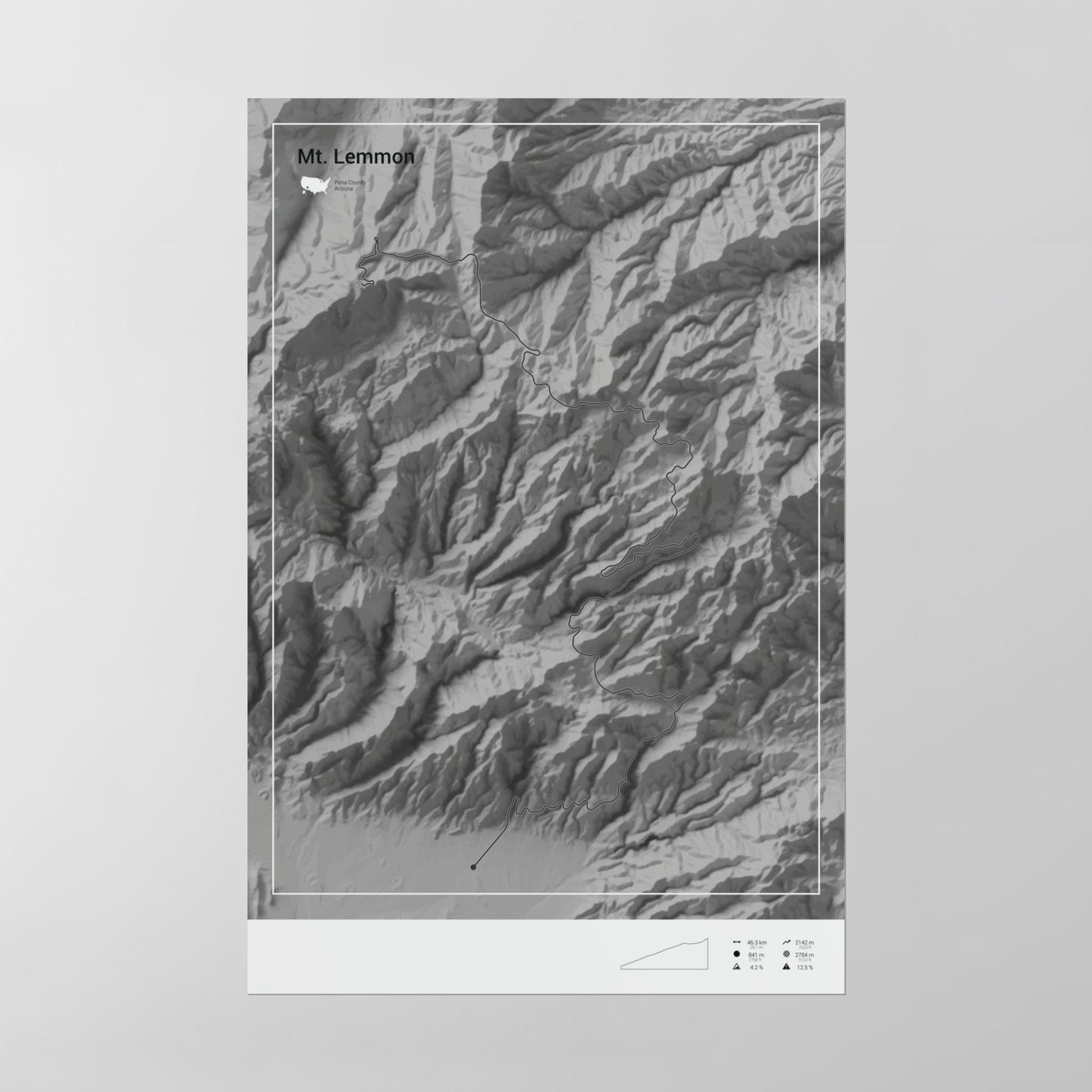 Mt. Lemmon poster