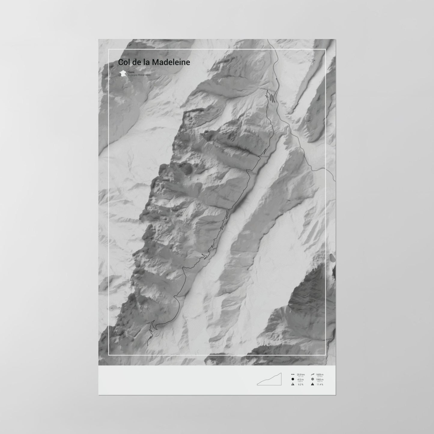 Col de la Madeleine poster