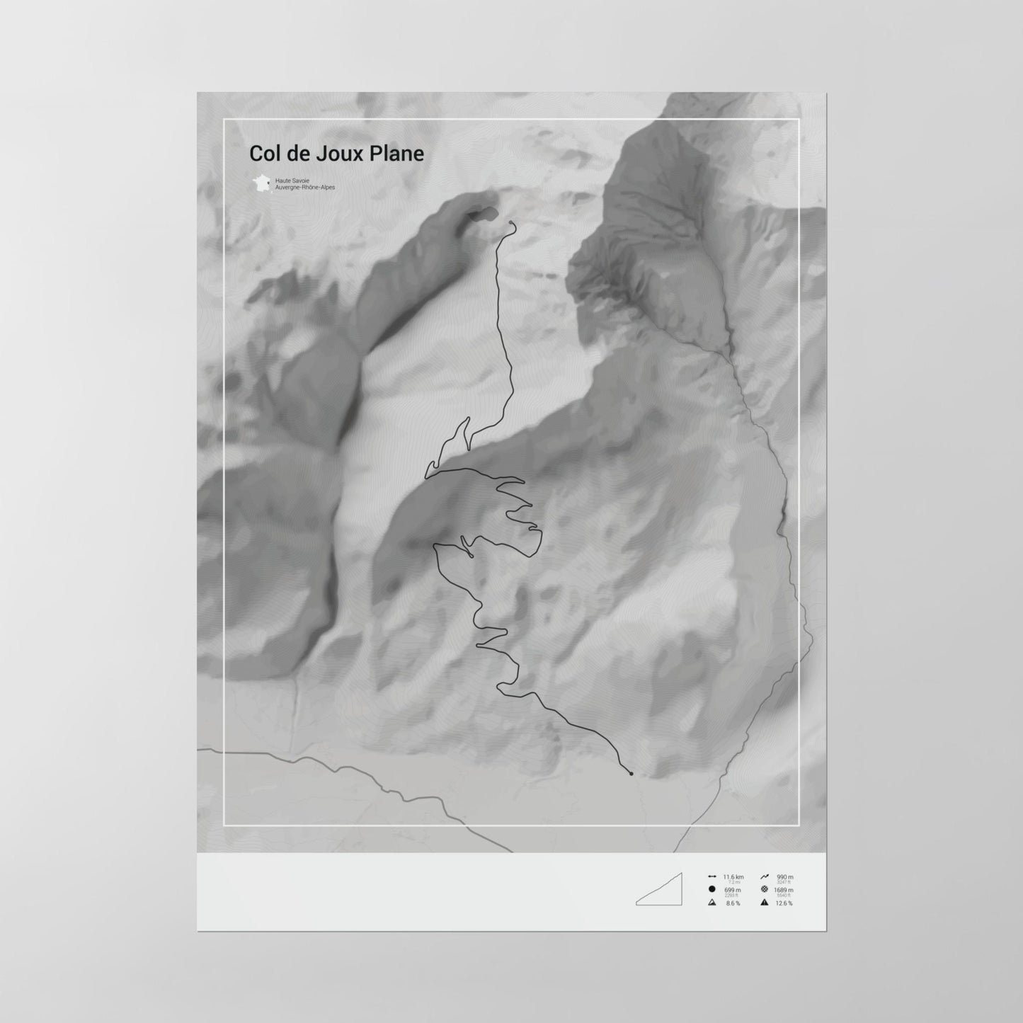 Col de Joux Plane poster