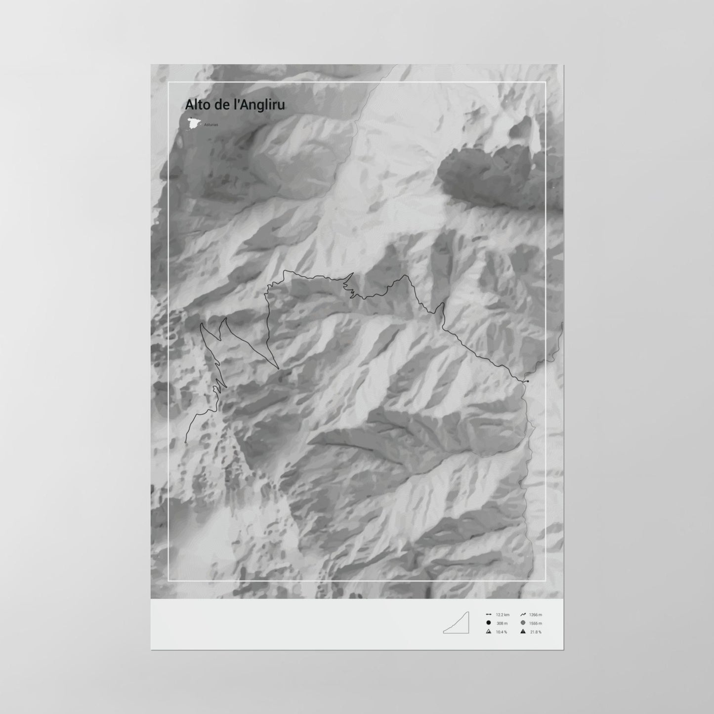 Alto de l'Angliru poster