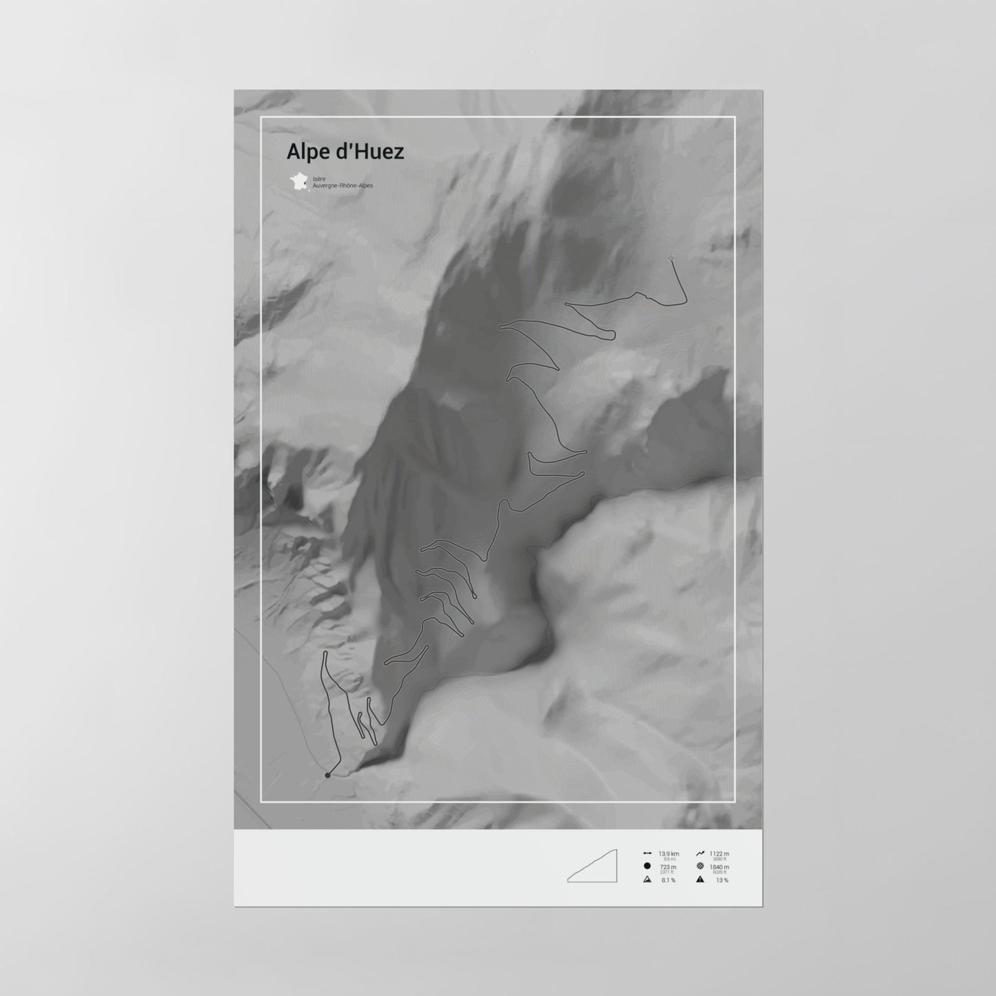 Alpe d'Huez poster