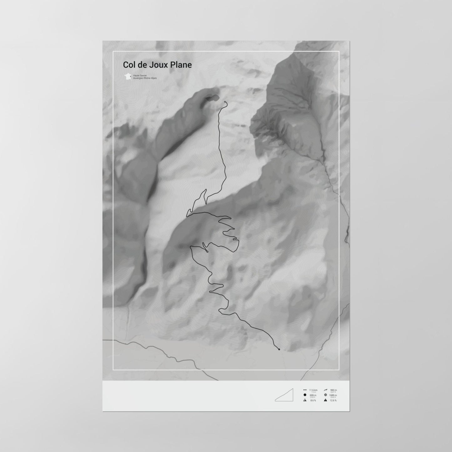 Col de Joux Plane poster