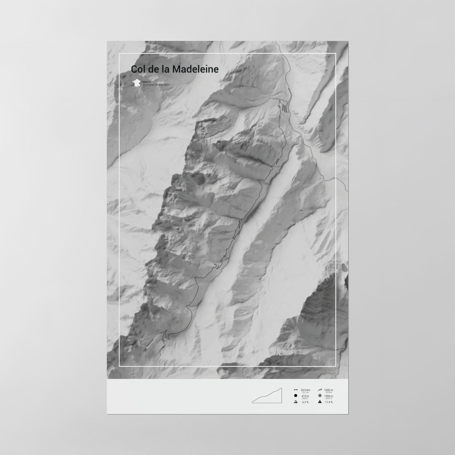 Col de la Madeleine poster