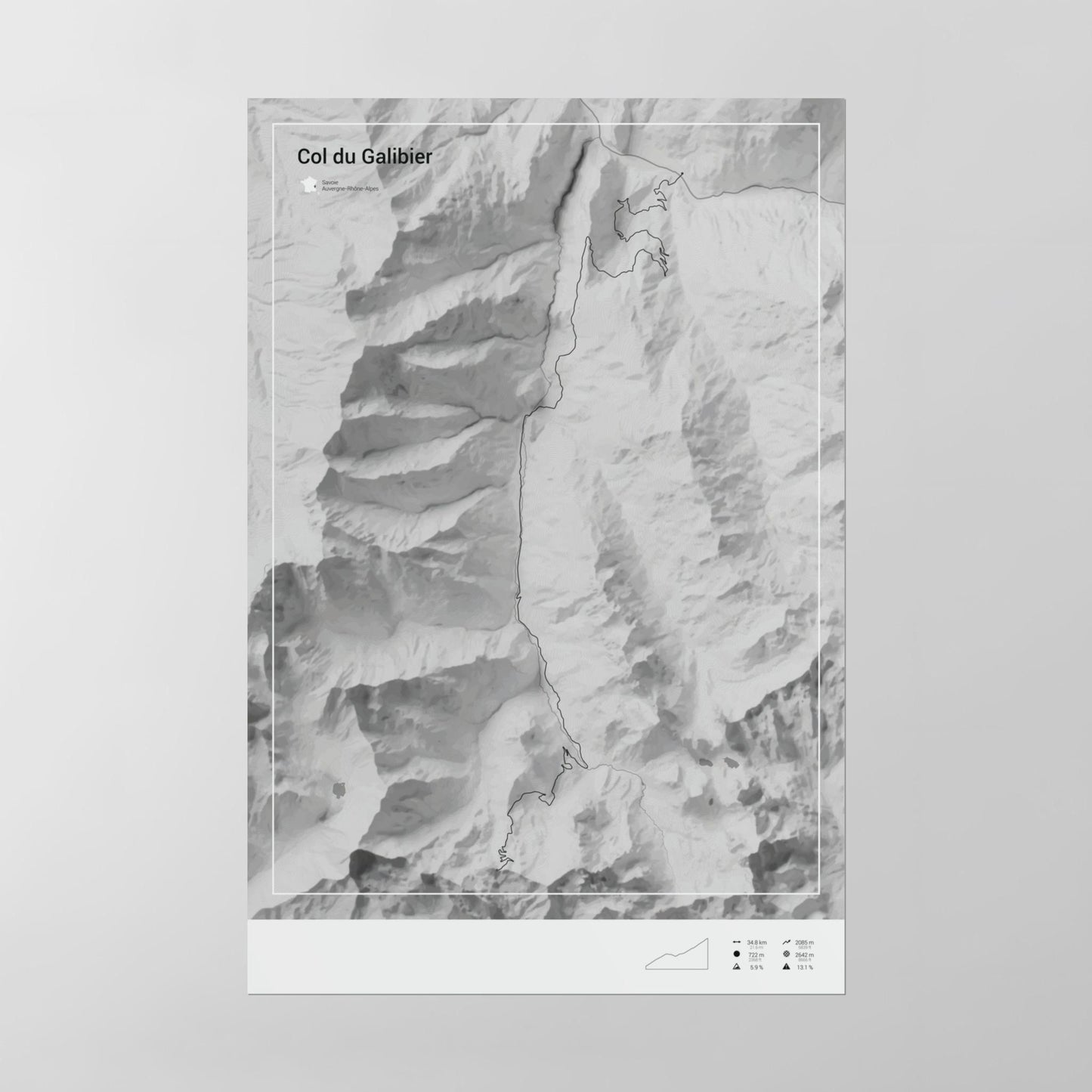 Col du Galibier poster