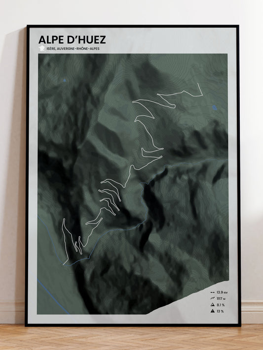 Alpe d'Huez poster