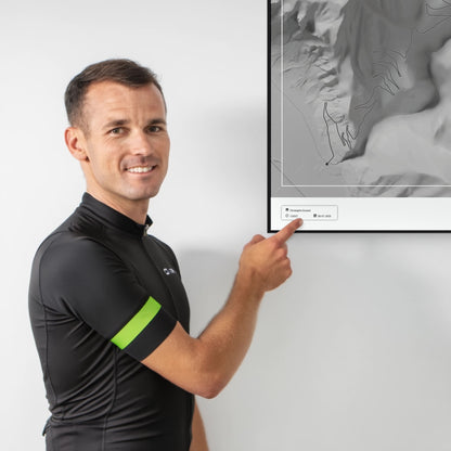 Alpe d'Huez personalized poster