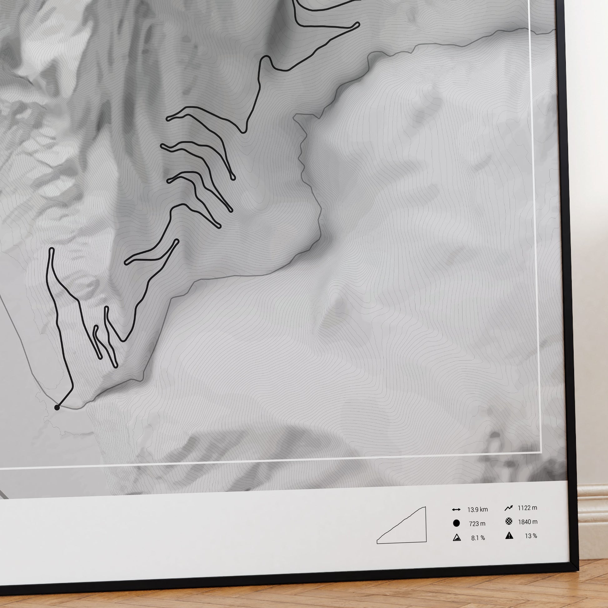 Alpe d'Huez Cycling Poster