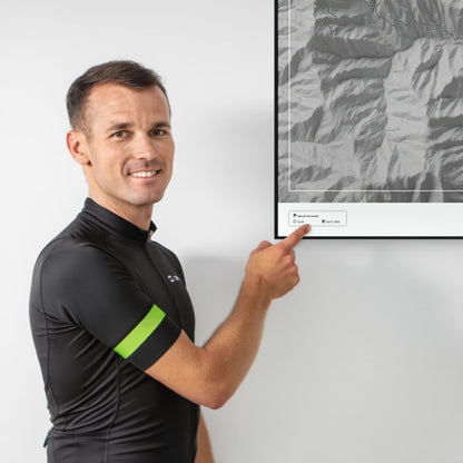 Alto de La Cobertoria personalized poster