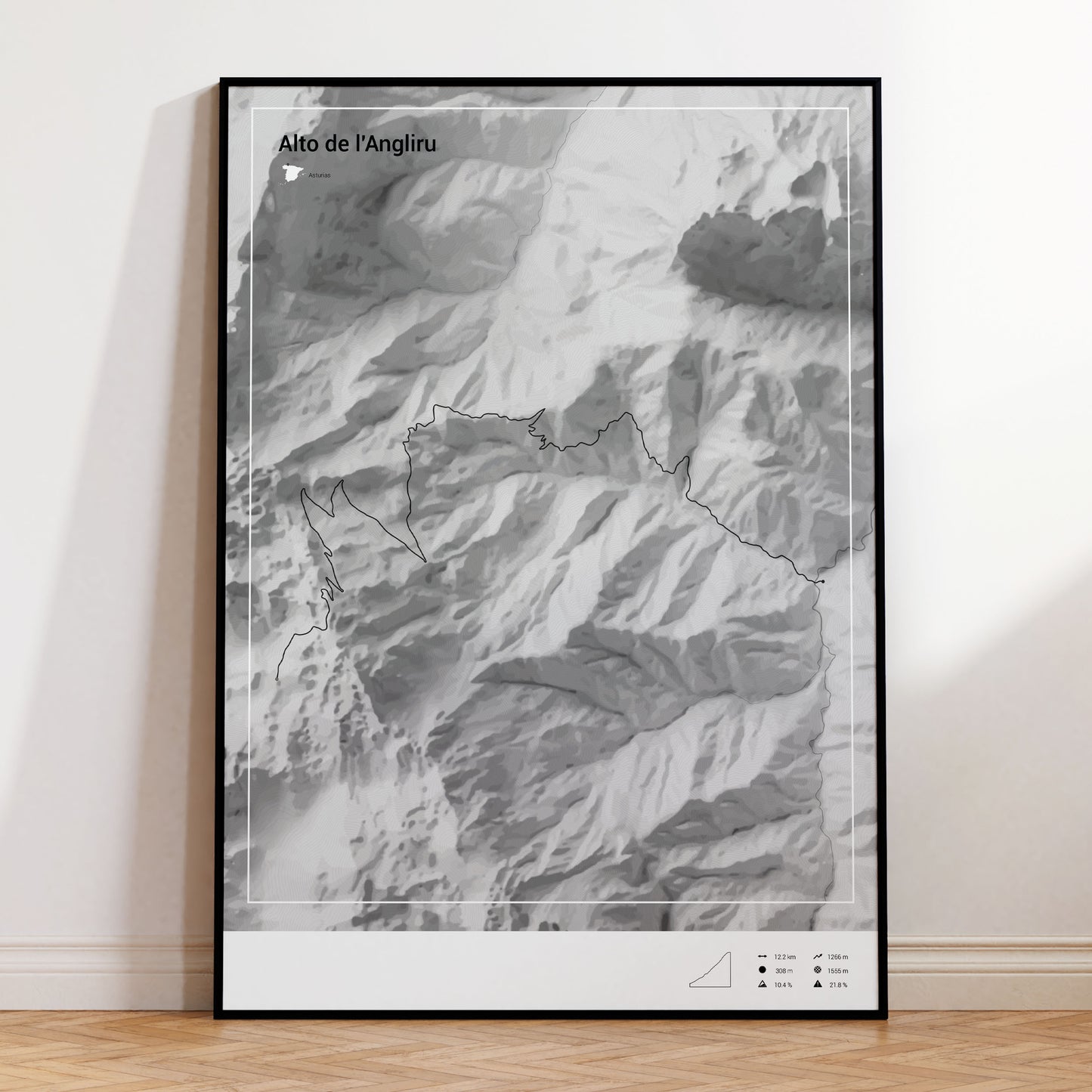 Alto de l'Angliru poster